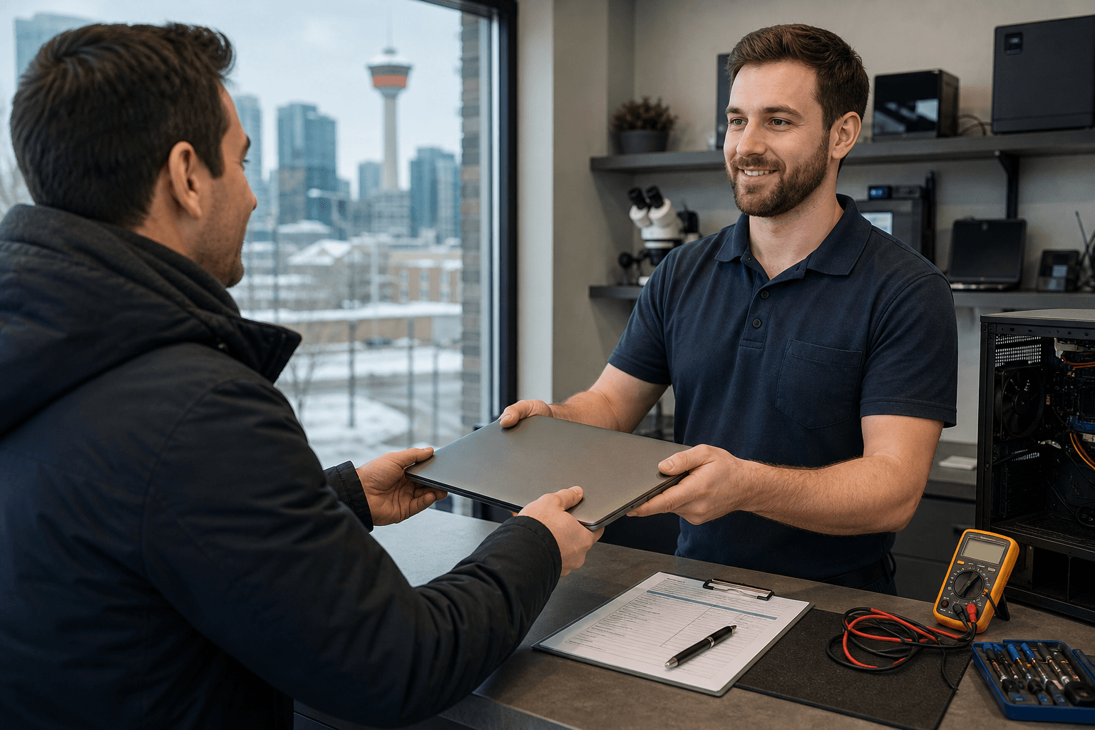 Which Questions Matter Before Computer Repair in Calgary?
