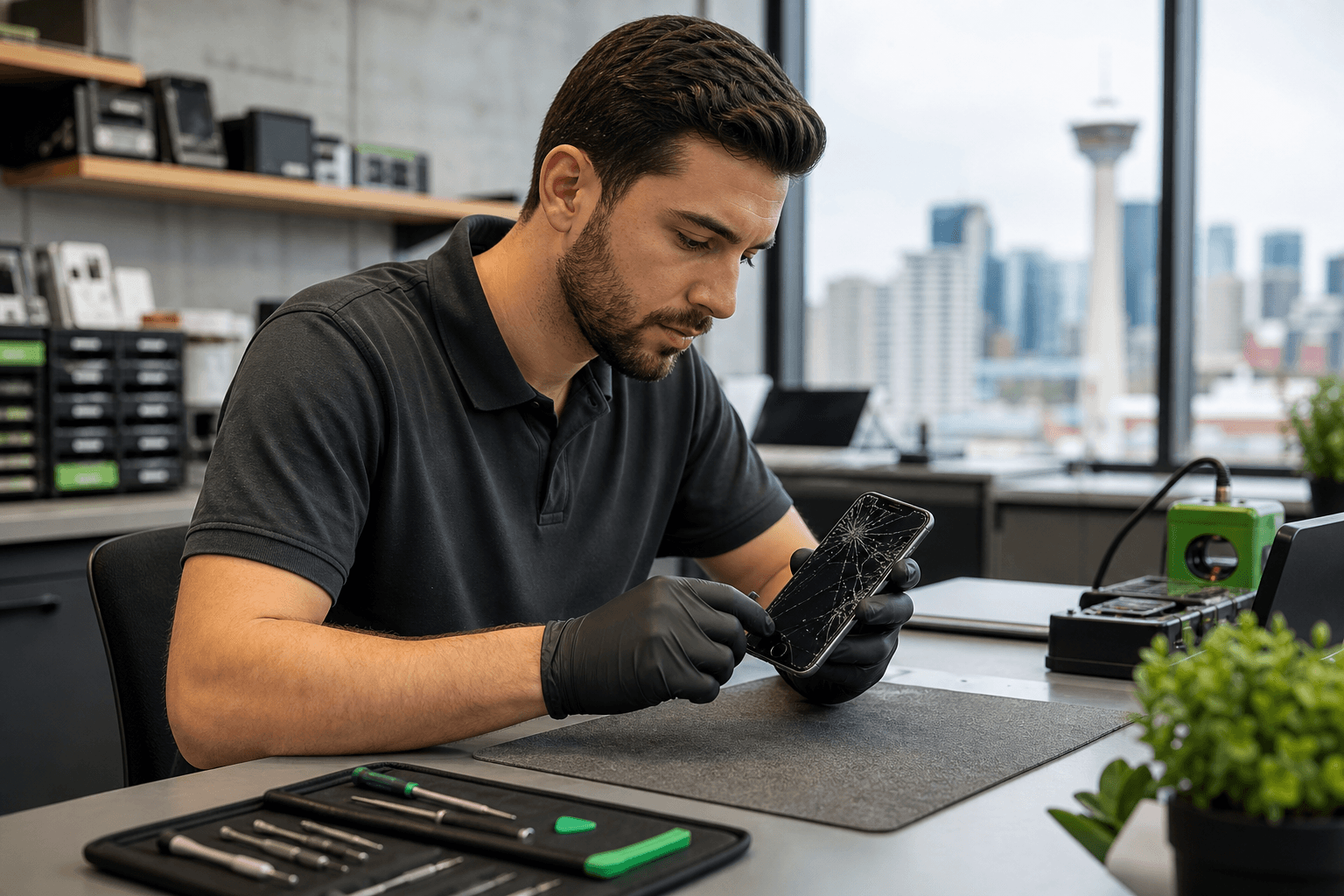 Phone Repair Service in Calgary: What to Compare
